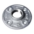 Prosource Exclusively Orgill Floor Flange, 1 in, 38 in Dia Flange, FIP, 4Bolt Hole, 028 in 27-1G